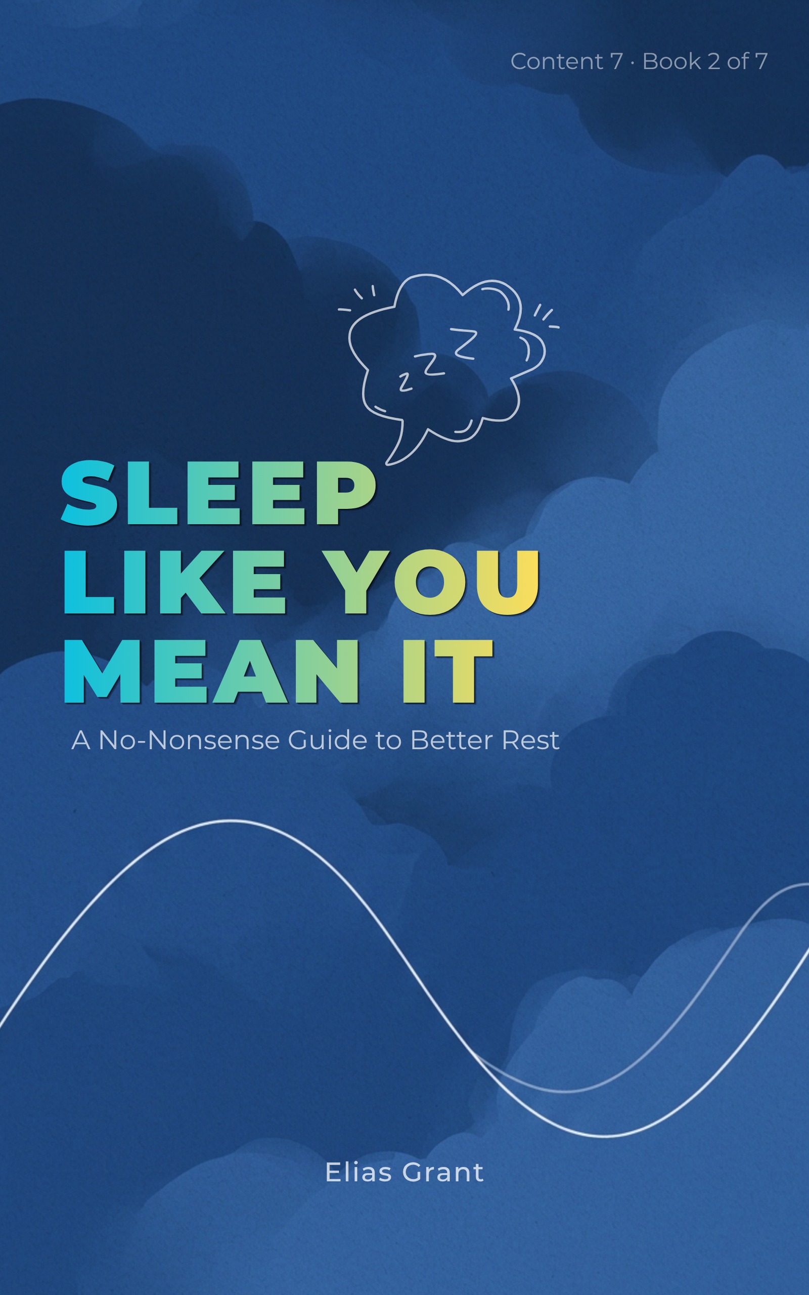 Sleep Like You Mean It Cover