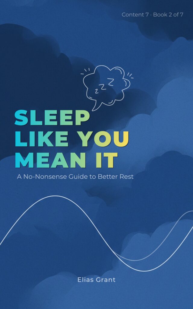 Sleep Like You Mean It cover