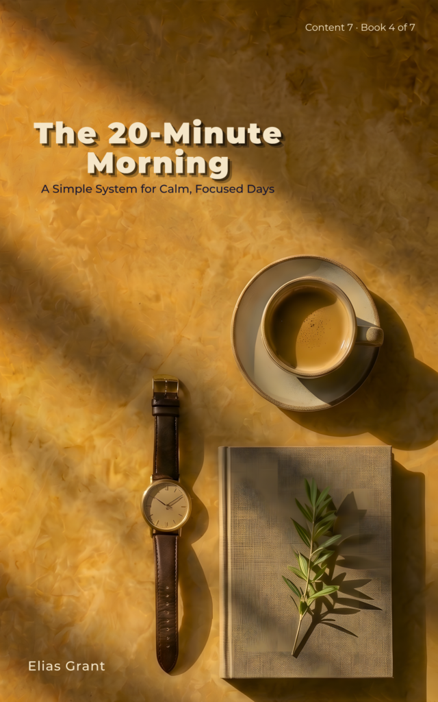 The 20-Minute Morning cover